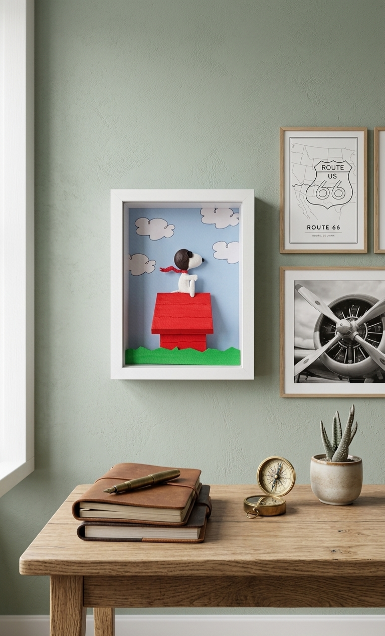 Cuadro de Snoopy