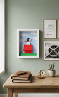 Cuadro de Snoopy